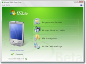 gestionnaire pour appareils windows mobile 6.1
